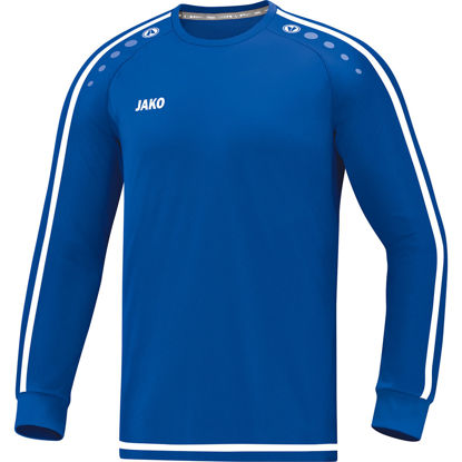 Afbeeldingen van JAKO Shirt Striker 2.0 LM royal/wit (4319/04) - SALE